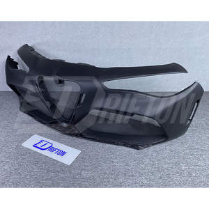 Parachoques delantero de fibra de carbono parcialmente forjado estilo GTAM Giulia para Alfa Romeo Giulia - Product Image 2