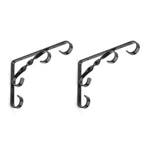 RHETECH Support mural de chambre au design blanc Support d'étagère renforcé en acier pour l'Europe - Product Image 4