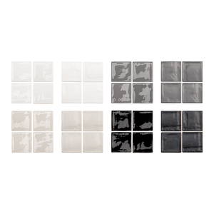 Azulejos cuadrados pequeños grises hechos a mano de 100x100mm para Barra de cocina, cadena de té de la leche, pared de fondo para decoración del hogar - Product Image 6