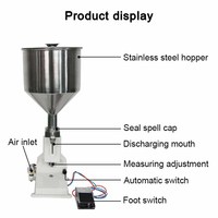 Machine de remplissage de gloss à lèvres et de mascara de type mini, de 3 à 50 ml, avec un prix compétitif