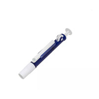Larksci Distributeur de liquide de transfert de 5ml à bas prix Pompe à pipette sérologique rouge bleu