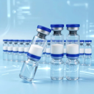Matières Premières Cosmétiques Personnalisables pour Fournisseurs en Coopération : Peptide de Phytoextraction en Poudre Blanche en Bouteille en Verre - Product Image 1