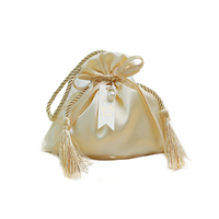 Accessoires Cosmétiques Bijoux Boîte Cadeau Emballage Cadeaux de Mariage pour les Invités Sacs Cadeaux en Coton avec Cordon Boîte à Bonbons au Chocolat