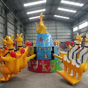 Funair מגרש משחקים רוכב מקורה ילדים בחוץ שעשועים kangroo קפיצה נסיעה