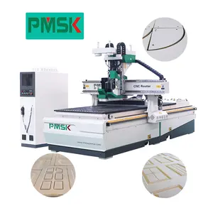 เครื่องเราเตอร์ CNC ไม้4 * 8FT เครื่องจักรงานไม้1325เราเตอร์ CNC ATC