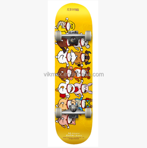 สเก็ตบอร์ดมืออาชีพ Lucky Cat รุ่น Complete Skateboard ขนาด 7.5/7.75 นิ้ว สำหรับเด็กและผู้เริ่มต้น เล่นสเก็ตบอร์ดบนถนน ปรับแต่งได้ - Product Image 2