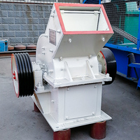 Concasseur à marteaux mobile Hongxing de 30 kW, alimenté au diesel, pour briques, chaux, minerai et pierre, 12t, 600x400, marque chinoise