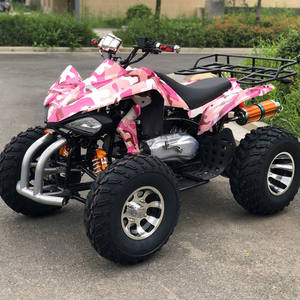 <span class=keywords><strong>Quad</strong></span> 4 roues camouflage <span class=keywords><strong>rose</strong></span>, 4 temps, tout-terrain, avec porte-bagages arrière pour loisirs en plein air, 200cc ATV - Product Image 1