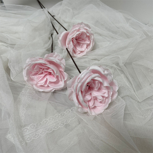 งานแต่งงาน YOPIN-1700 3 Heads NO Leaves <span class=keywords><strong>David</strong></span> ออสตินดอกกุหลาบสัมผัสจริงกุหลาบ - Product Image 5