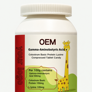 Acide Gamma‑Aminobutyrique (GABA), protéine basique de colostrum bovin, <span class=keywords><strong>lysine</strong></span> bonbon <span class=keywords><strong>comprimé</strong></span> - Product Image 6