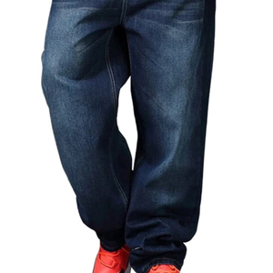 Jeans de estilo urbano para hombre, pantalones casuales holgados para chicos, pantalones vaqueros holgados de estilo urbano a la moda para hombre - Product Image 3