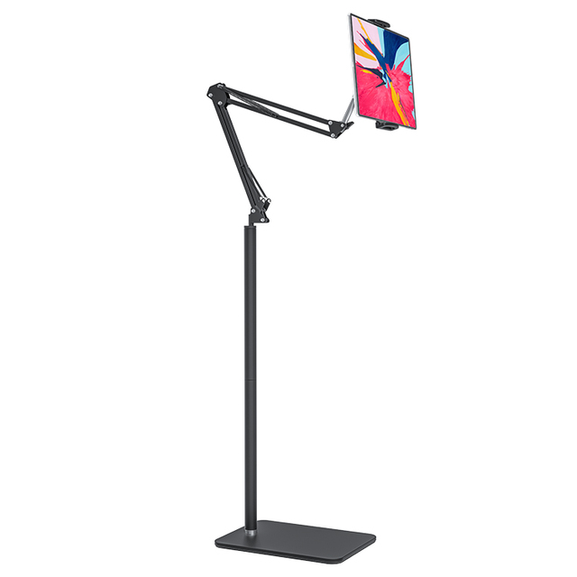 Bed Mobile Phone Tablet Floor Holder 360 Flexible Arms Adjustable Aluminum Mobile Phone Tablet PC Stand