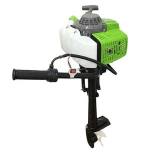 Nouvelle série de moteurs hors-bord à essence, moteur monocylindre refroidi par air pour bateau de pêche - Product Image 2