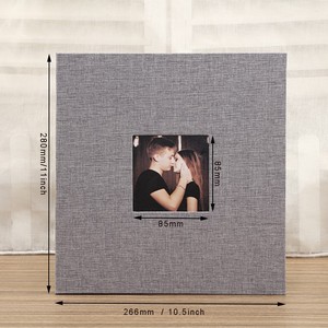 <span class=keywords><strong>อัลบั้ม</strong></span>รูปภาพทำมือ ผ้าลินินคุณภาพพรีเมียม กันน้ำ เป็นมิตรกับสิ่งแวดล้อม แบบติดกาวในตัว หน้าหนากว่าเดิม เหมาะสำหรับครอบครัว งานแต่งงาน ของขวัญ - Product Image 3