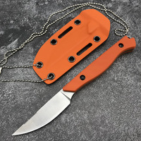 Pique-nique de survie en plein air pêche 8Cr13mov lame en acier poignée chasse multifonctionnel pratique couteau cadeau ensemble EDC