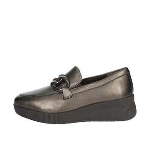 Mocassini Metallici da Donna con Suola a Piattaforma per Ufficio - Product Image 1