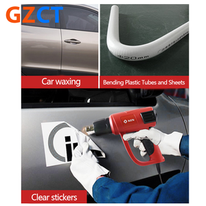 Pistola de aire caliente eléctrica versátil KEN 8650E de 2000 W para envolver plástico retráctil y soldar plástico - Product Image 5