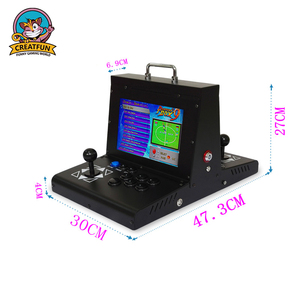 Console di Gioco Arcade da Strada con <span class=keywords><strong>2000</strong></span> <span class=keywords><strong>Giochi</strong></span> in 1, Mini Joystick in Metallo Multilingue, Garanzia di 1 Anno per 2 Giocatori - Product Image 6