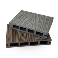 Großhandel Mehrfarbiger WPC Außenbodenbelag Wasserdichter Co-Extrusions-Holzverbund-Terrassenbelag für Garten, Terrasse und Schwimmbad