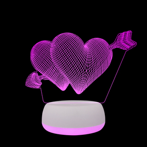 Custom Led Acryl Lamp Gift Tafellamp Nachtlampje 3D Usb Promotionele Nachtlampje Anime Acryl Lamp - Product Image 6
