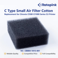 Filtre à air en coton de type C Ratopink CB004-1015-001, remplacement pour imprimante CIJ Citronix séries CI580 CI1000