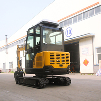 Mini-excavatrice à chenilles 3 tonnes 3,5 tonnes EPA Euro 5, livraison gratuite, pour usage agricole et domestique, également disponible en 1 tonne et 2 tonnes