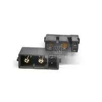 90° Vertikaler XT 4-Pin Stecker/Buchse Vergoldeter Messingkontakt IP40 Kabelverbinder für Roboterhund-Lithiumbatterie 500V DC 20A