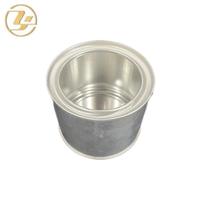 Kaleng Logam Bulat 0.25L dari Bahan Tinplate dengan Lapisan Anti Bocor untuk Kemasan Lilin, Cat, dan Pelarut