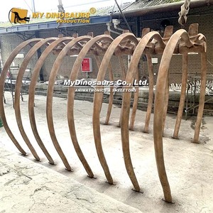 MY DINO Mini Campo de Golf realista dinosaurio Ribcage esqueleto túnel estatua - Product Image 1