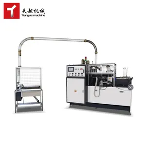 TYO-H16 Medium Speed Cup Forming Mini Paper Cup Making Machine To Make Disposable Paper Cup With Ultrasonic And Collection