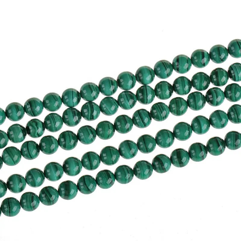 6ミリメートルNatural Malachite Beads、Green Malachite Stone Beads、Azurite Malachite Crystal BeadsためJewelry Making