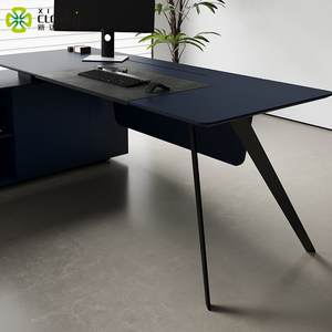 <span class=keywords><strong>Muebles</strong></span> de Oficina, Escritorio de Oficina de Estilo Minimalista con Cajones de Almacenamiento - Product Image 2