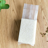 Sacs sous vide transparents, étanches à l'humidité, thermoscellables PA+PE 200 microns pour emballage alimentaire de briques de riz, haricots et céréales mélangées