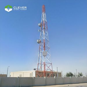 Torre di Telecomunicazione Autoportante a 4 Gambe da 60m, Zincata a Caldo, per Reti di Stazioni Base 5G 4G GSM LTE - Product Image 5