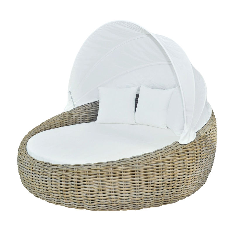 1.6m lounge bed with canopy