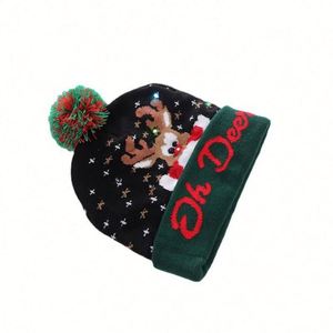 Vente en gros de chapeaux lumineux LED pour Noël, bonnets lumineux LED - Product Image 6