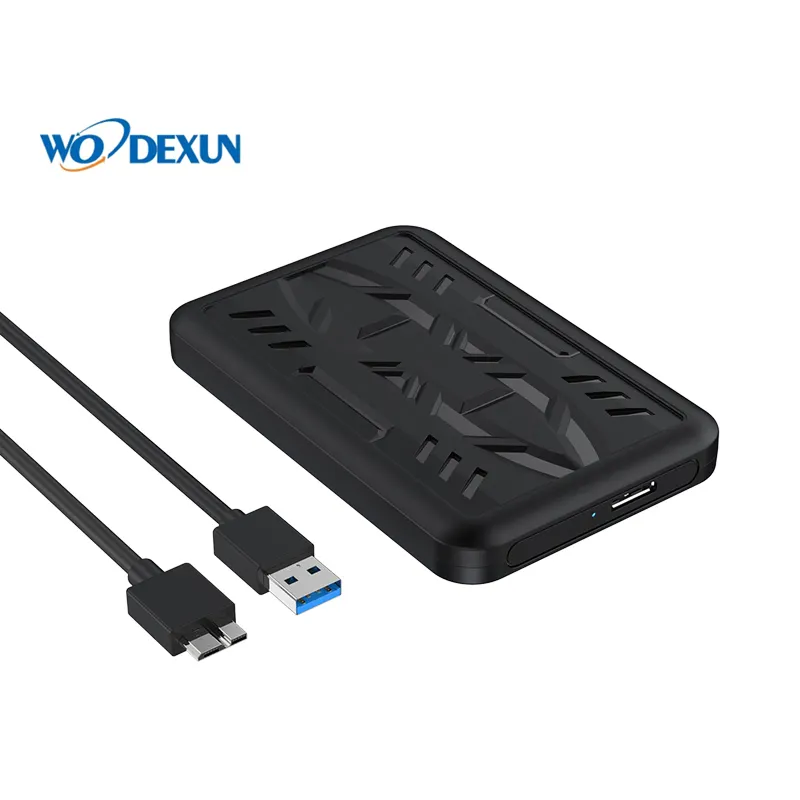 Yeni varış harici HDD durumda sabit disk kutusu USB 3.0 tip-c 2.5 inç SATA 3.0 PC Laptop için mobil HDD muhafaza destek UASP