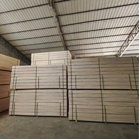 OEM Factory Direct 8-Meter Poplar LVL Board Panels for Structural Load-Bearing Laminated Veneer Lumber Crack-Resistant Timber
