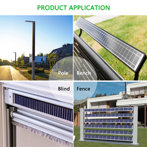 Hẹp dài <span class=keywords><strong>panel</strong></span> năng lượng mặt trời linh hoạt 12V 18V tùy chỉnh dải dài <span class=keywords><strong>panel</strong></span> năng lượng mặt trời cứng nhắc 10W 20W 30W cho ánh sáng đường phố - Product Image 6