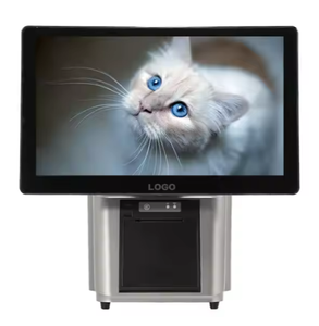 Gran oferta, sistema POS todo en uno de 15,6 pulgadas para cafetería/bares, impresora integrada de 80mm, caja registradora USB para restaurante, uso comercial, 3 años - Product Image 4