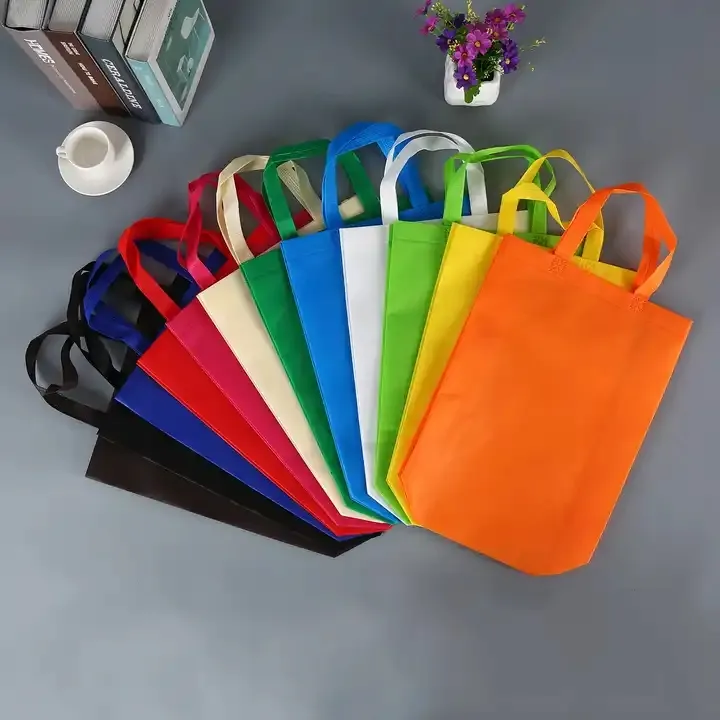 Оптовая продажа, многоразовая ламинированная Нетканая сумка для покупок с логотипами Ulikeke