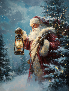 CHENISTORY <span class=keywords><strong>Peinture</strong></span> par numéros DIY, image du Père Noël sur numéros, cadeau de Noël, <span class=keywords><strong>peinture</strong></span> acrylique, décoration murale artisanale - Product Image 6