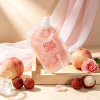 Sacs d'emballage liquides autoportants étanches à haute barrière avec bec verseur pour jus de fruits, qualité alimentaire, conception de logo personnalisée
