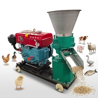 Machine de fabrication de granulés pour volailles, poulet, poisson, porc, chèvre, bétail, chat, animaux, machine de granulation, machine de traitement des aliments