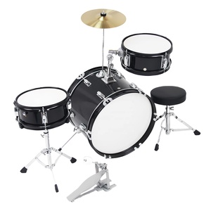 Nhà Máy Trực Tiếp Vibrant 3 Mảnh Trọng Lượng Nhẹ Trống Đặt Miễn Phí Phân Xách Tay Junior Trống Kit - Product Image 4