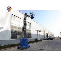 Plateforme élévatrice électrique automotrice à flèche télescopique CE 10m 12m avec bras articulé pour chariot élévateur à mât vertical