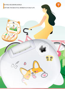 Dual SIM Mini funzione studente telefono H55 pulsante Design a conchiglia per bambini Non Smart Cross-Border Cartoon spagnolo tedesco - Product Image 6