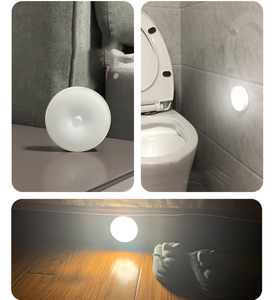<b>LED</b> <b>Motion</b> <b>Sensor</b> Night <b>Light</b> Rechargeable Night Lamp Wireless Kitchen Bedroom Closet <b>Light</b> Wall-Mounted Body Induction Lamp - Product Image 5