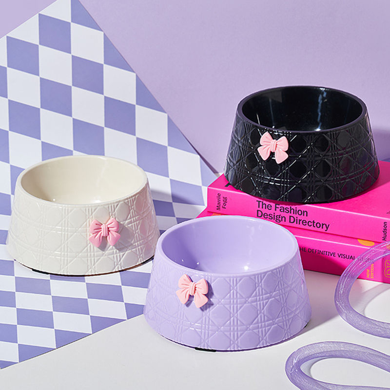 Oem/odm Love Plastic Durable Eco-friendly Pet Dog Cat Slow Food Bowls Prevent Bloating Anti Choking Anti-slip Feeder