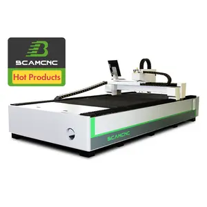 BCAMCNC cnc fibre laser cutting machine brass laser cutting machine laser cutting 1500w